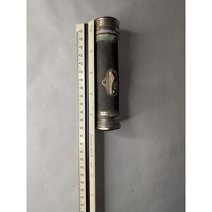Vintage‎ Franco Walleye Lens Antique 1900s Flashlight 5 1/2" USA Made Untested